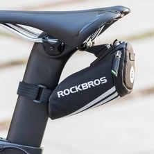 Rockbros Kolay Montaj Bisiklet Sele Altı Çantası Su Geçirmez - 360° Reflektörlü