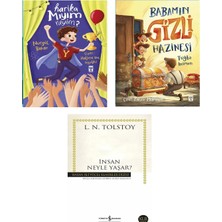 Timaş Çocuk 3-4.sınıf Okuma Seti Harika Mıyım Neyim Babamın Gizli Hazinesi Insan Neyle Yaşar 3 Kitap Set