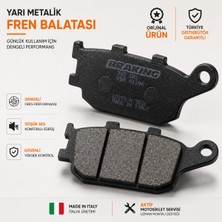 Braking Suzuki Gsx Fa 1250 (2010-2016) Yarı Metalik Arka Fren Balatası