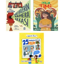 Timaş Çocuk 3-4.sınıf Okuma Seti Sözcüklerin Kamera Arkası Iyilik Timi 25 Muhteşem Iyilik 3 Kitap Set