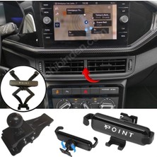 Buççin Online Mağaza Vw T-Cross Cep Telefonu Tutacağı Havalandırma Robotik Açılır Kapanır 2022 - 2024 Arası - Caraks Siya