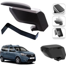 3 Tıkla Mis Paket Dacia Dokker 2010-2020 Delmesiz Çelik Ayaklı Kolçak + Askılı Koku + Micro Fiber Bez + Torpido Süngeri