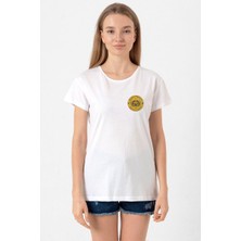 He Man Grayskull Brewing Co Logo Beyaz Kadın Bisikletyaka Tshirt