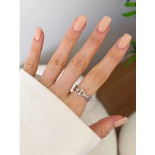 Venüs Design Çelik Helen Yüzük (Ayarlanabilirdir)