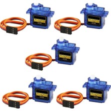 ARGEROBO 5 Adet SG90 Servo Motor 180 Derece
