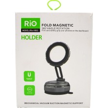 Rio Battery Rio Tech Fold Magnetic 360 Derece Döner Araç Telefon Tutucu