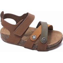 Sanbe 510 Z 2008 21-25 Erkek Deri Çocuk Sandalet