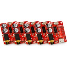 ARGEROBO 5 Adet Bluetooth 4.1 Mp3 Alıcı Modülü Ard-Mdl 892 XH-A250 Kablosuz Stereo Ses Aktarım Kartı HW-770