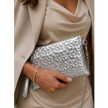 Yş Collection Yıldızlı Star Clutch Çanta