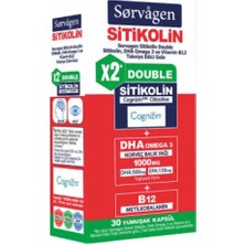 Sorvagen Smart Double Sitikolin Omega3 30 Kapsül