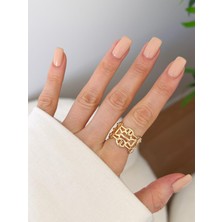 Venüs Design Çelik Helen Yüzük (Ayarlanabilirdir)