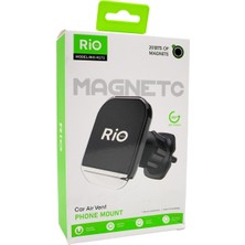 Rio Battery Rio Tech Manyetik Araç Hava Kanalı Telefon Tutucu