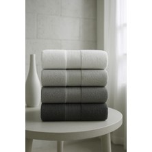 Empressco Yumuşak ve Hafif 4'lü Havlu Seti, 50X90 Cm, Günlük Kullanım Için Ideal