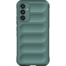 Aslanoğlu Store Samsung A56 Kılıf Optimum Silikon - Koyu Yeşil
