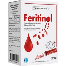 Tabvitamins Feritinol Direct 30 Saşe