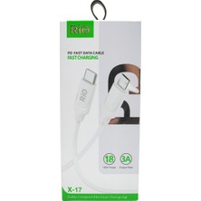 Rio Battery Rio Tech X-17 Pd Hızlı Şarj ve Data Kablosu