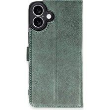 Aslanoğlu Store Iphone 16 Plus Kılıf Trend S Plus Kapaklı Kılıf - Yeşil
