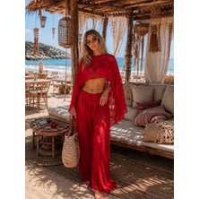 Venüs Design Şifon Kumaş Takım