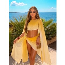 Venüs Design Şifon Kumaş Takım