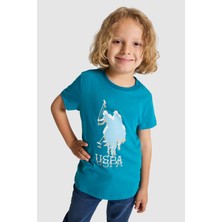 U.s. Polo Assn. Erkek Çocuk Petrol Tişört 50325605-VR102