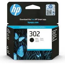 Die Grup Hp 302 Siyah Mürekkep Kartuş 190 Sayfa (F6U66AE)