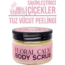 Polente Natural Floral Calm Body Scrub - Çiçek Bahçesi Sakinleştirici Tuz Vücut Peelingi (250 Ml)