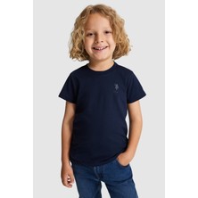 U.s. Polo Assn. Erkek Çocuk Lacivert Tişört Basic 50325555-VR033