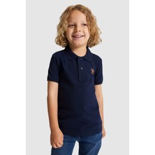 U.s. Polo Assn. Erkek Çocuk Lacivert Tişört Basic 50325608-VR033