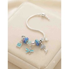 Linas Collection Yaz Esintisi Charm Çelik Bileklik