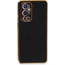 Mudanis One Plus 9 Pro Kılıf Volet Silikon - Siyah