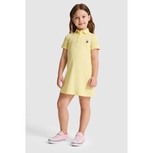 U.s. Polo Assn. Kız Çocuk Açık Sarı Elbise (Örme) 50325597-VR004