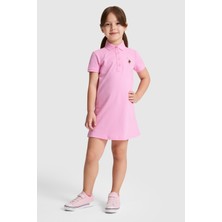 U.s. Polo Assn. Kız Çocuk Pembe Elbise (Örme) 50325597-VR041