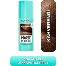 Omrs Store L'oréal Paris Magic Retouch Beyaz Dipleri Kapatıcı Sprey 75 ml Kahverengi