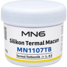 Mn6 MN1107TB Beyaz Termal Macun 100 gr 1.42 W/mk - Cpu, Gpu, Chipset, LED Modül ve Elektronik Bileşen Uyumlu