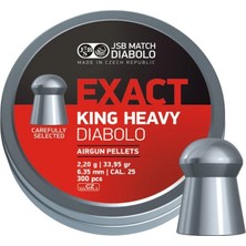 jsb exact kıng heavy 25 6.35mm 