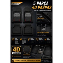 Ops Garage Kia STINGER4D Derin Havuzlu Paspas Seti Karbon  (Kesilebilir)
