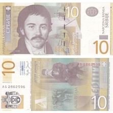 Benim Koleksiyonum Sırbistan, 10 Dinar (2006) ÇİL Eski Yabancı Kağıt Para