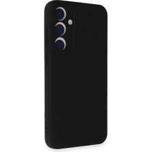 Drop Tedarik Samsung Galaxy A55 5g Kılıf Nano Içi Kadife Silikon - Siyah