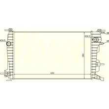 Oris Radyator Fluence 1.5dcı Mek. 630X368X34 637616
