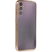 Drop Tedarik Samsung Galaxy A14 4g Kılıf Razer Lensli Silikon - Gold