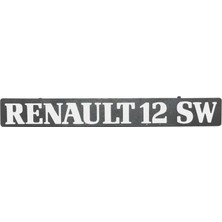 OKSA Arka Yazı Renault 12 Sw