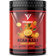 VİTALEST Bcaa 4:1:1 300 G Limon | 6 G Bcaa (Lösin 4 G, Izolösin 1 G, Valin 1 G)
