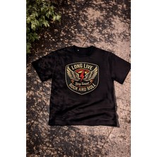 Montree Erkek Oversize Baskılı %100 Pamuk T-Shirt