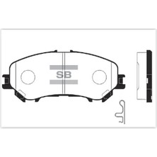 SANGSIN Ön Balata Renault Kadjar 15> Koleos Iı 15> Nıssan Qashqaı J11 13> x Traıl Iıı 14>