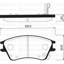 SANGSIN Ön Balata Disk Hyundaı Elantra Xd 1.5 00-06