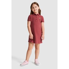 U.s. Polo Assn. Kız Çocuk Vişne Elbise (Örme) 50325597-VR223