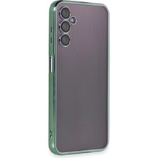Drop Tedarik Samsung Galaxy A14 4g Kılıf Razer Lensli Silikon - Yeşil
