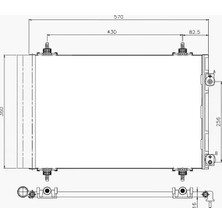 Oris Klima Kondenseri BERLINGO-PARTNER-307-308-508-5008-3008-C4-DS4-DS5 1.4-1.6-2.0 Hdı-Vtı
