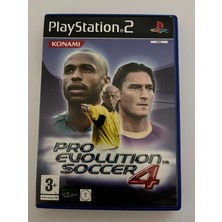 Teşhir Konami Pro Euolution Soccer 4 Playstation 2 Oyun