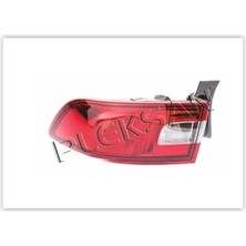 Pleksan Sol Arka Stop Lambası Dış Renault Clıo Iv 12>